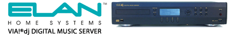 Elan Home Systems VIA!dj Digital Audio Server